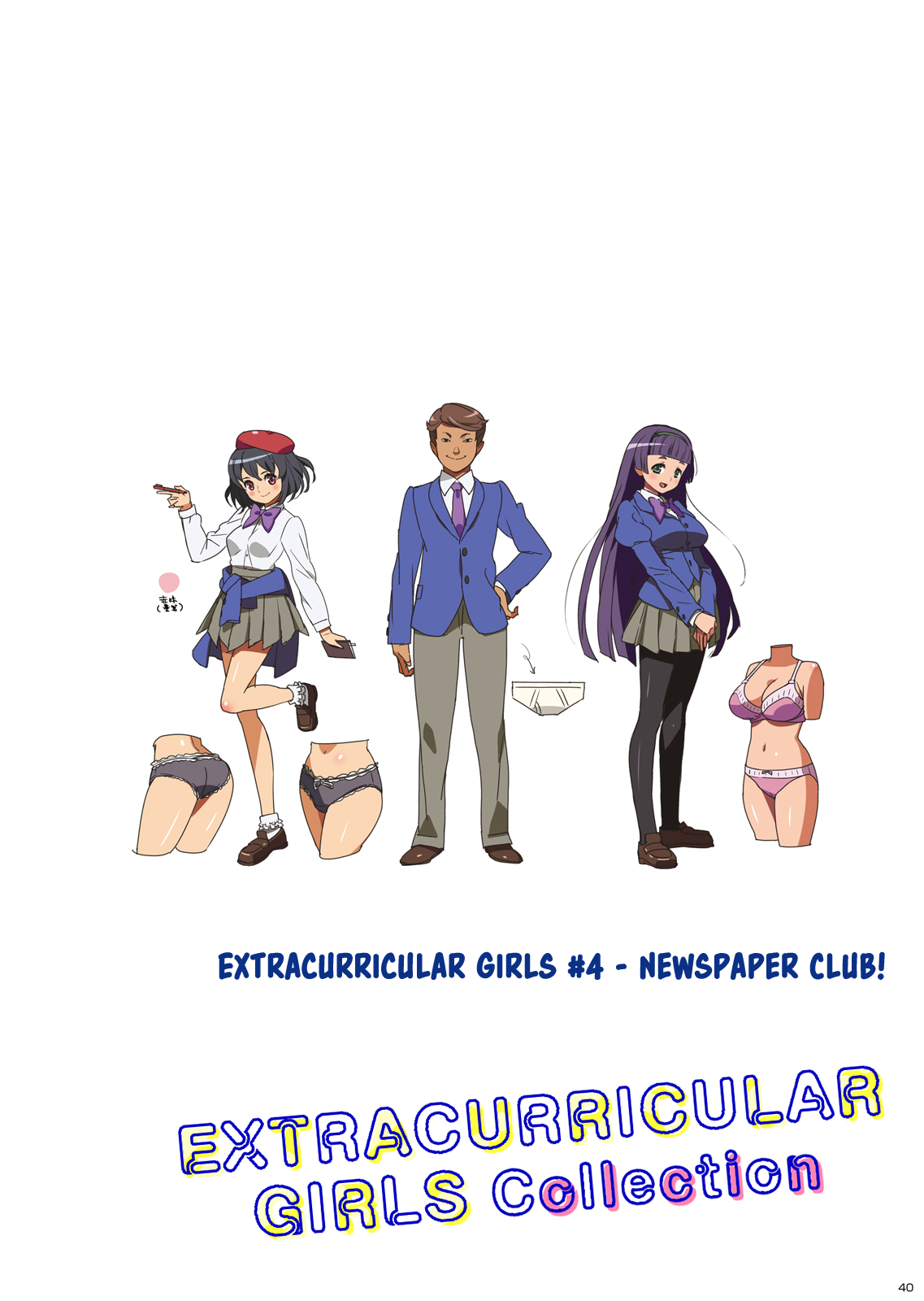 Hentai Manga Comic-Extracurricular Girls Collection-Read-40